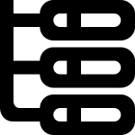 Network 3 Round 1083 SVG Icon
